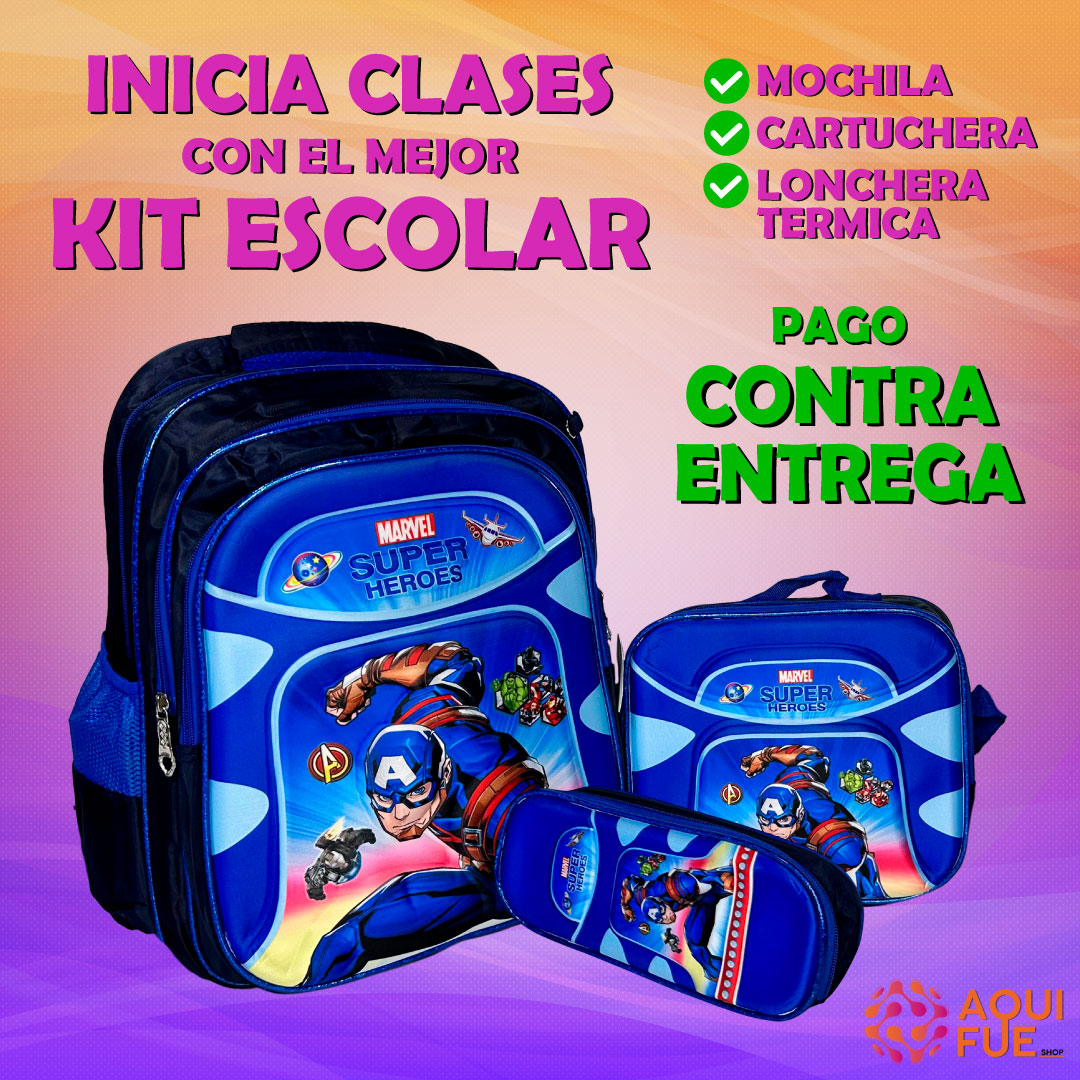 KIT ESCOLAR X 3