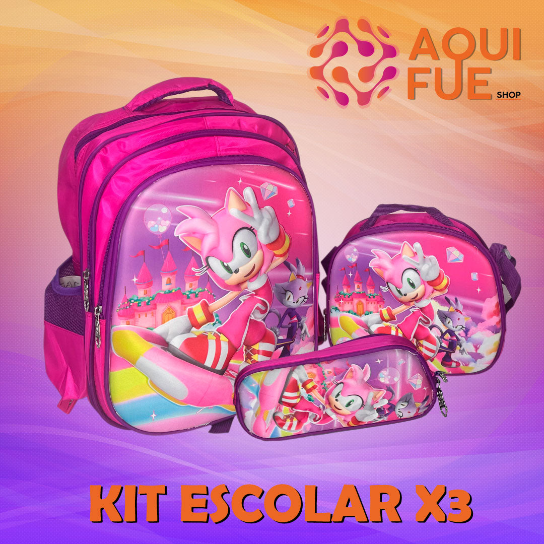 KIT ESCOLAR X 3