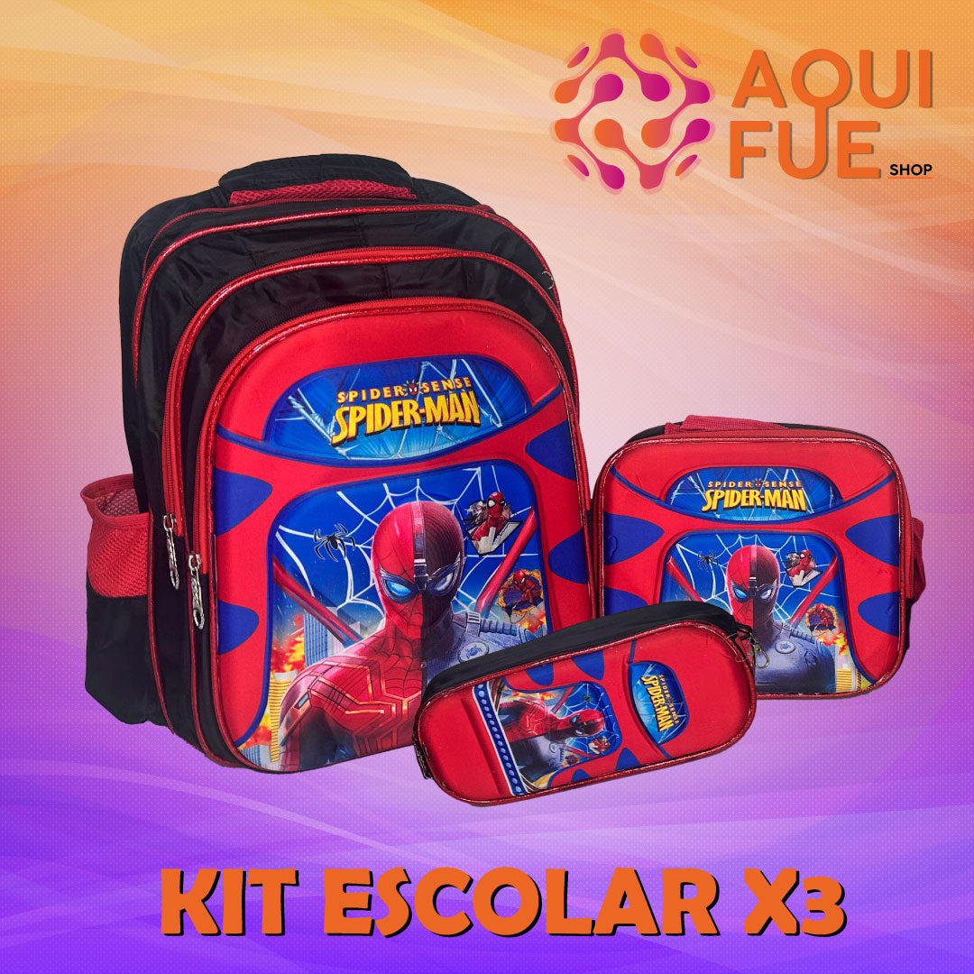 KIT ESCOLAR X 3