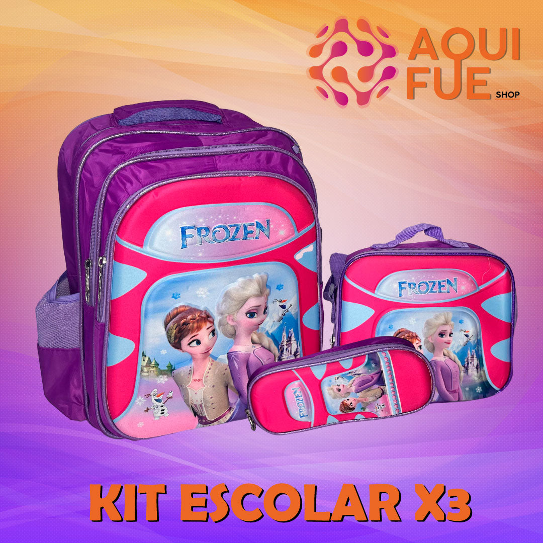 KIT ESCOLAR X 3