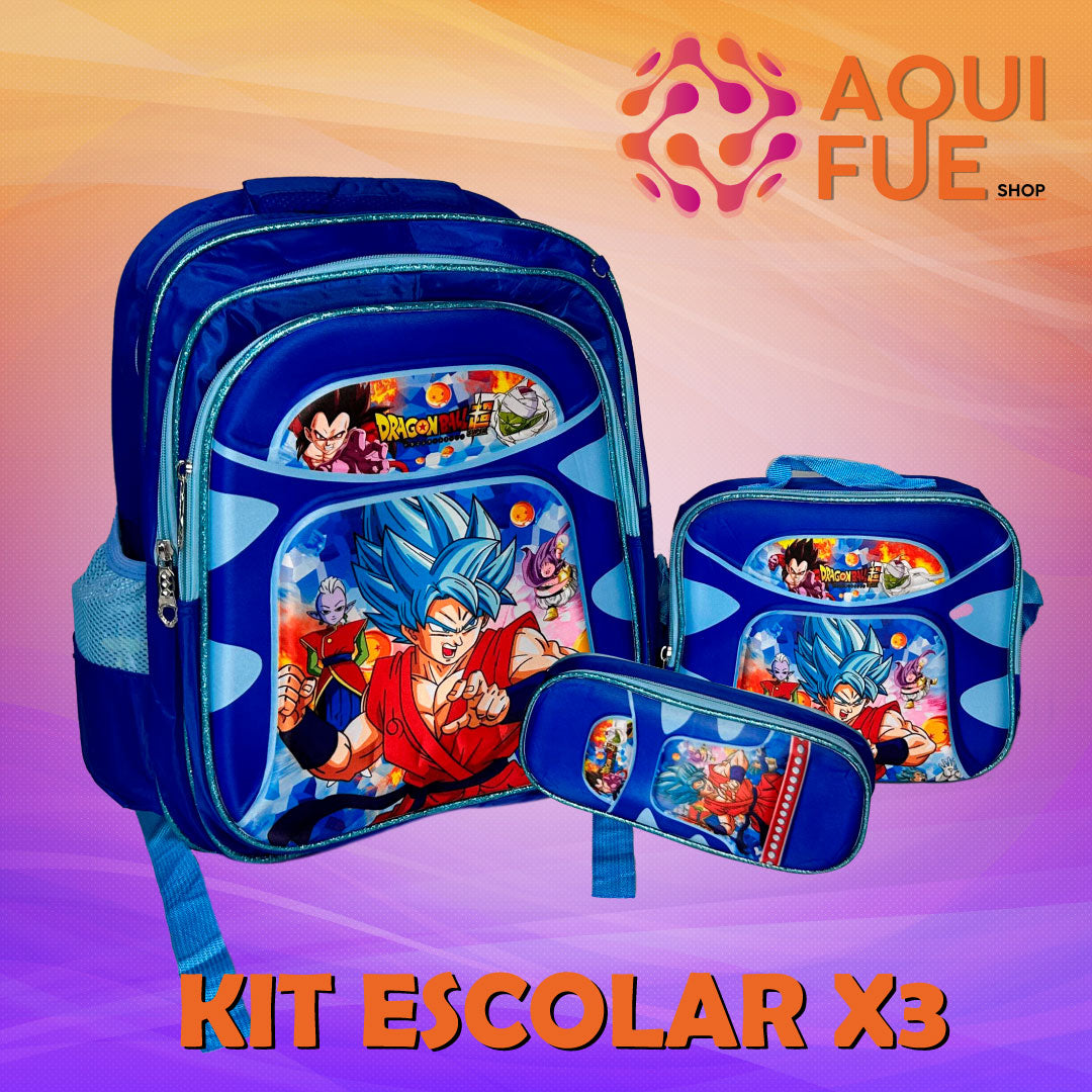 KIT ESCOLAR X 3