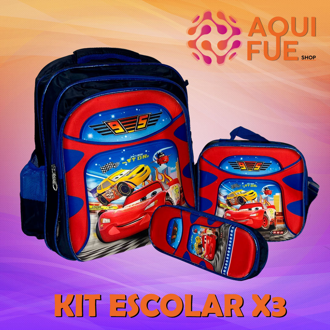 KIT ESCOLAR X 3